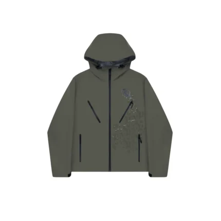 Mertra Monogram Shell Jacket (Green)