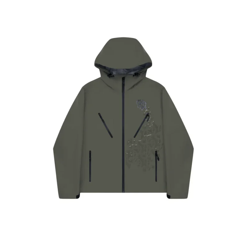 Mertra Monogram Shell Jacket (Green)